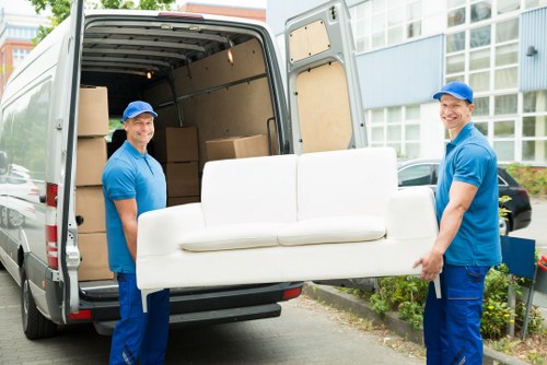 Packing service for a South London home move