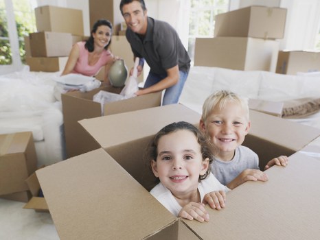 Professional movers handling a South London home move near local residential streets