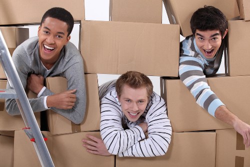 Unpacking items into a new South London property
