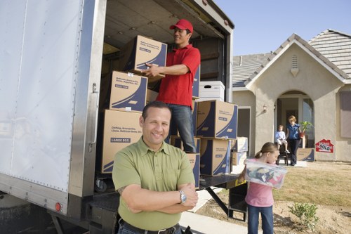 Man and van removals vehicle for South London home moves