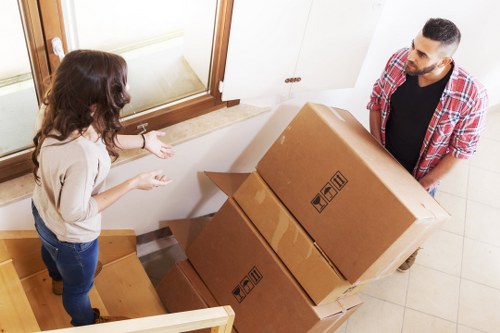 South London office relocation with movers and equipment