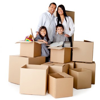 Local moving team handling access in a South London street